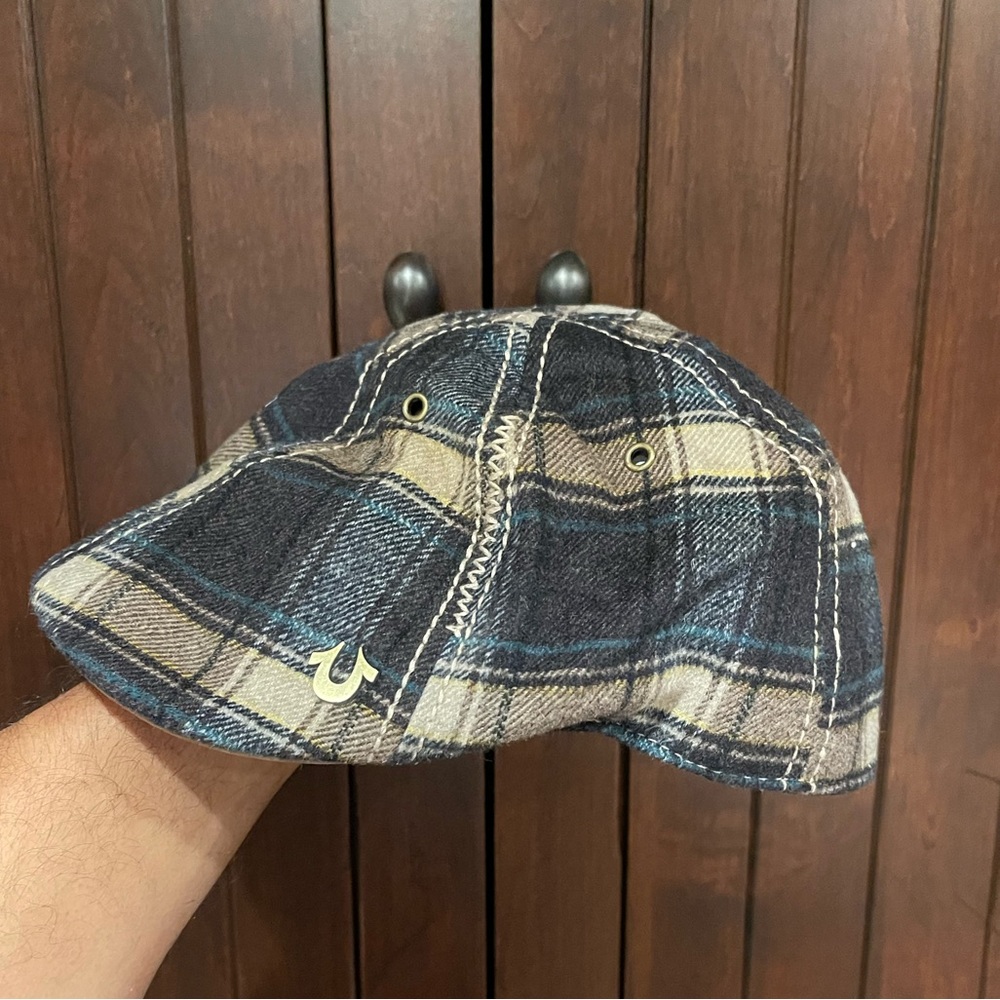 True religion newsboy hat